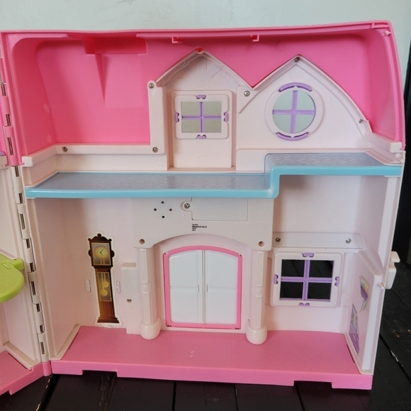 You & Me Dollhouse Pink Purple Play House Plastic Playset Mini Dolls Castle - Picture 8 of 8